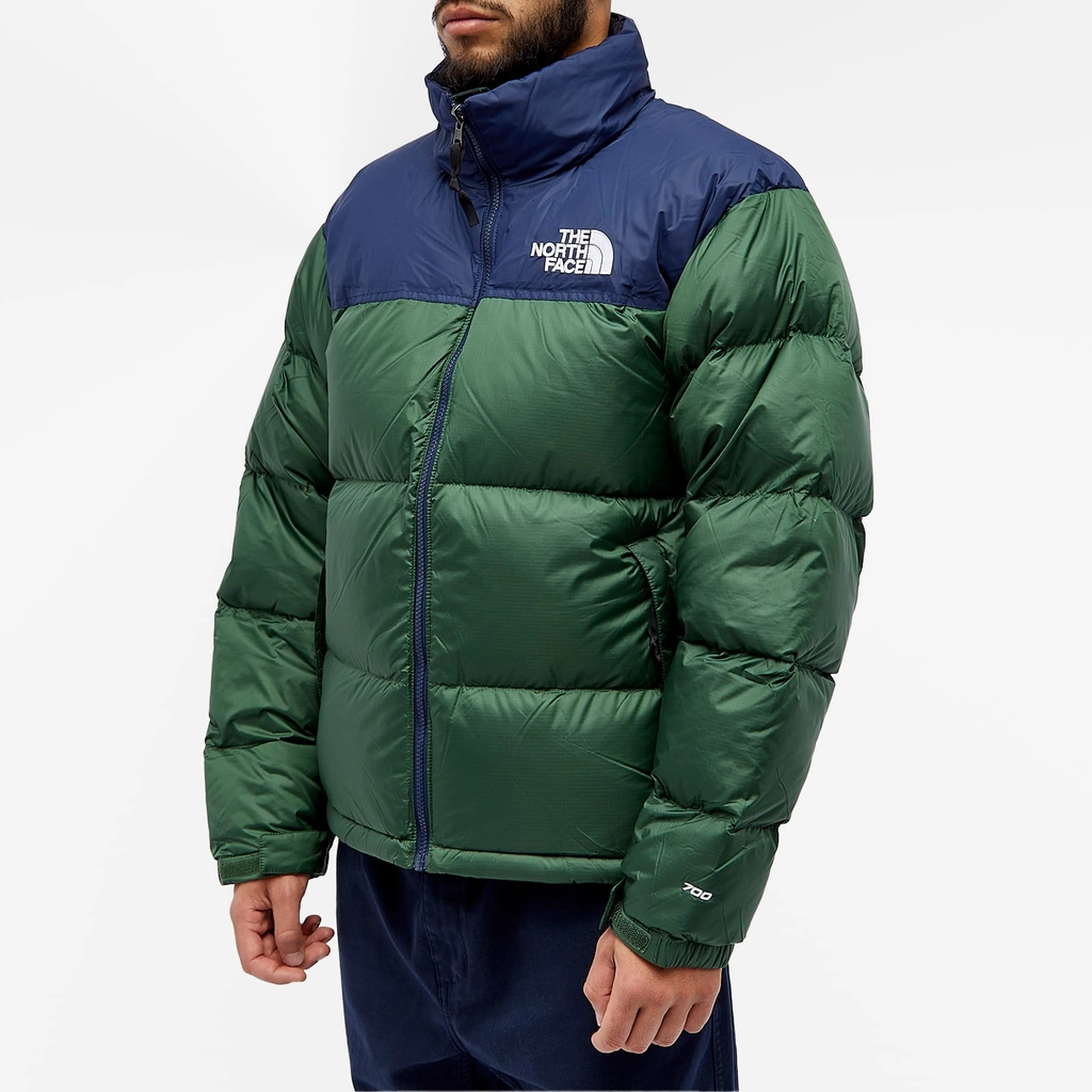 The North Face Men's 1996 Retro Nuptse Jacket Pine Needle/Summit Navy